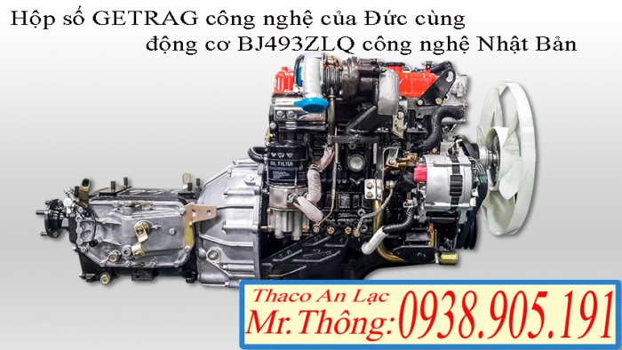 THACO - OLLIN345 (K2800) Tải Trọng 2.4 Tấn Chạy trong Thành Phố - Hỗ trợ trả góp đến 80% giá trị xe.