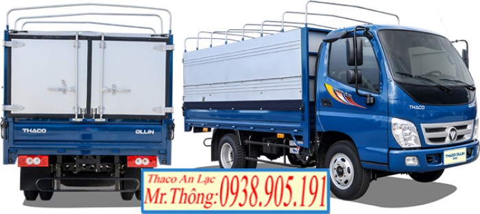 THACO - OLLIN345 (K2800) Tải Trọng 2.4 Tấn Chạy trong Thành Phố - Hỗ trợ trả góp đến 80% giá trị xe.