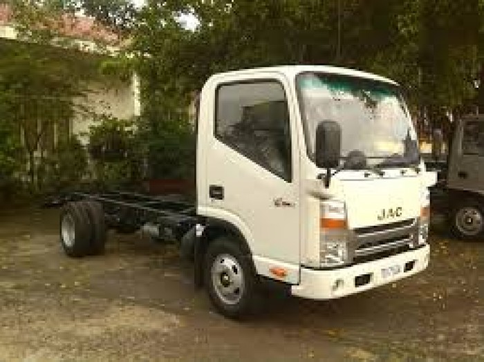 Xe tải jac 3,45 tấn thùng mui bạt đời mới