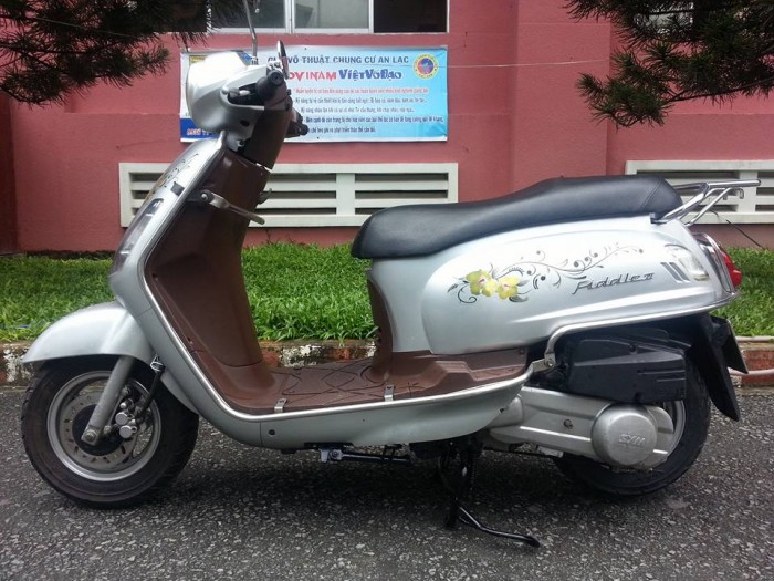 SYM Fiddle II 125 Đời Cuối Elizabeth Kiểu Dáng Vespa LX Tuyệt Đẹp - Xe Nhập Khẩu
