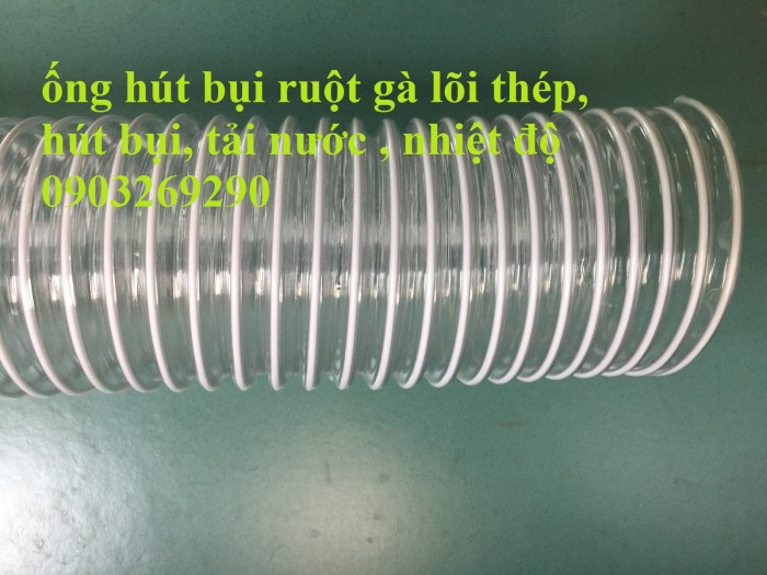Ống hút bụi gân nhựa PVC Dn 100 -Dn110 - hút bụi gỗ , khí nhiệt- phân phối toàn quốc43