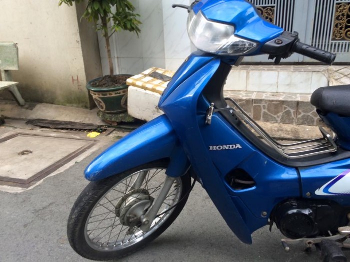 Honda  alpha LD, màu xanh, xe đẹp,máy êm