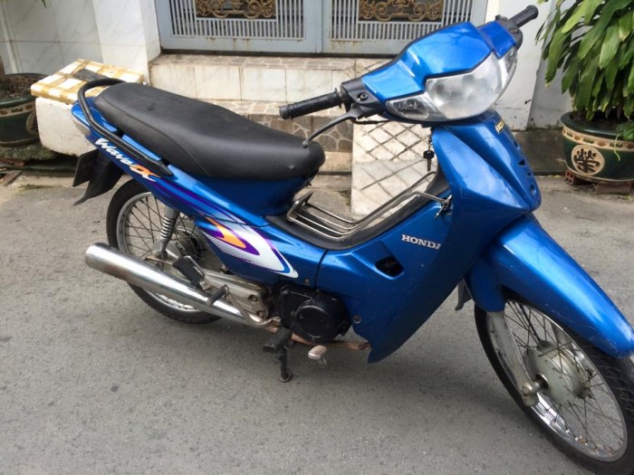 Honda  alpha LD, màu xanh, xe đẹp,máy êm