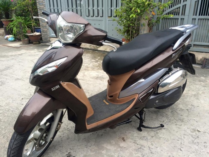 SYM  125cc màu nâu, nguyên zin, giá rẻ,máy êm