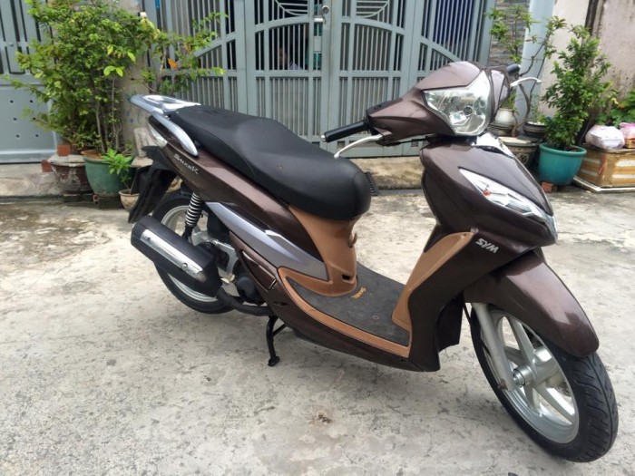 SYM  125cc màu nâu, nguyên zin, giá rẻ,máy êm