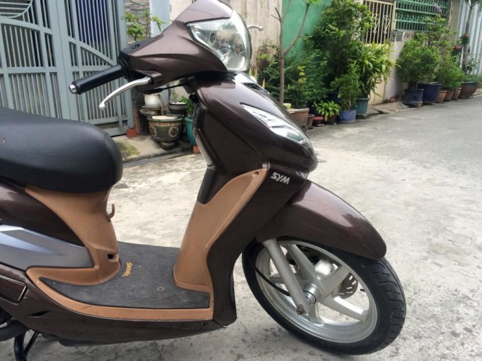 SYM  125cc màu nâu, nguyên zin, giá rẻ,máy êm