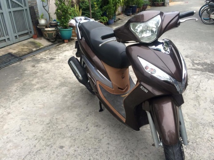 SYM  125cc màu nâu, nguyên zin, giá rẻ,máy êm