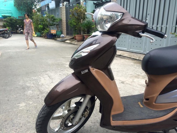 SYM  125cc màu nâu, nguyên zin, giá rẻ,máy êm