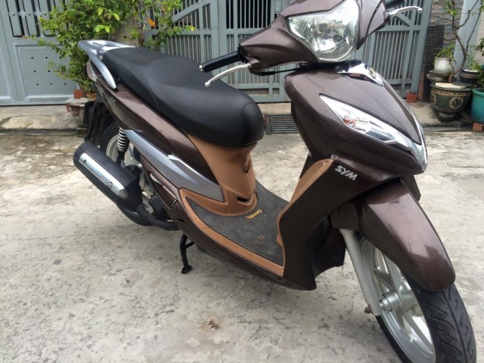 SYM  125cc màu nâu, nguyên zin, giá rẻ,máy êm