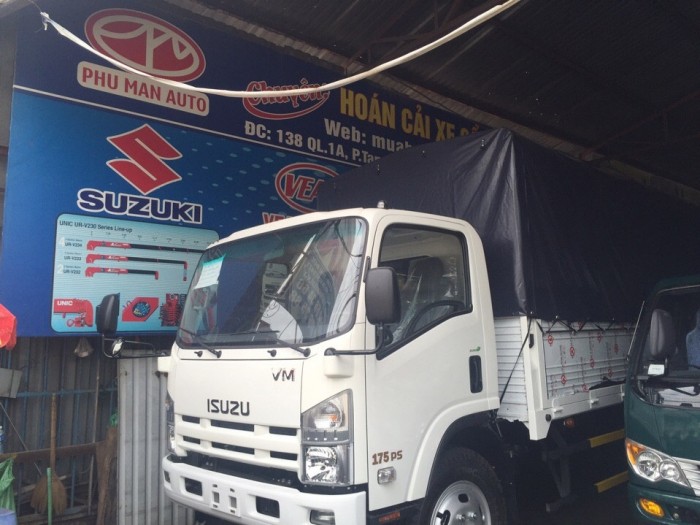 Cung cấp dòng xe tải ISUZU 2 tấn, 5 tấn, 6 tấn 9 tấn chính hãng giá rẻ kèm hỗ trợ trả góp