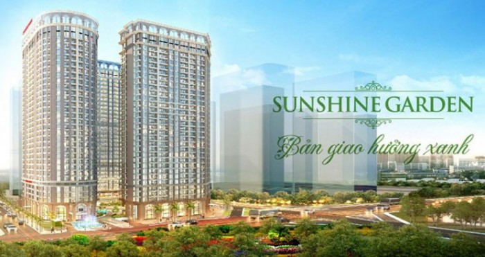 Sunshine Garden sở hữu căn hộ chỉ từ 1,35 tỷ, 26,2tr/m2, nhận nhà chỉ với 430tr, ck 8%