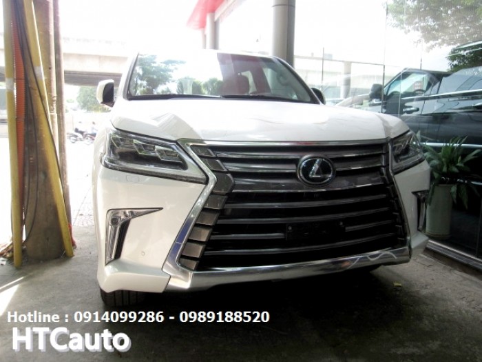 Bán Xe Lexus LX 570 Sport Plus 2016 màu trắng ,nội thất da bò