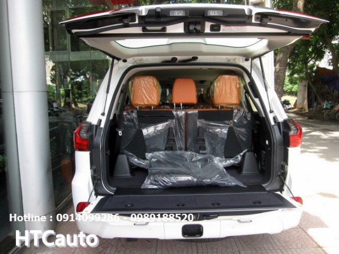 Bán Xe Lexus LX 570 Sport Plus 2016 màu trắng ,nội thất da bò