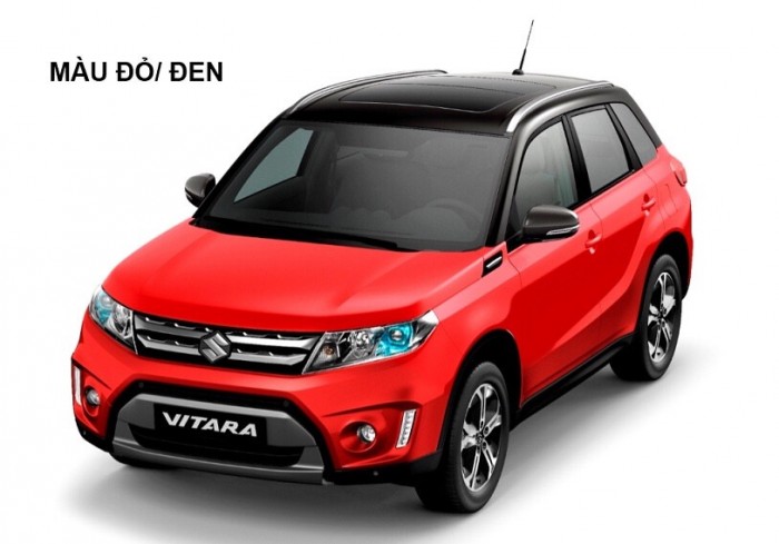 Bán xe Vitara mầu đỏ cờ đẹp không tỳ vết