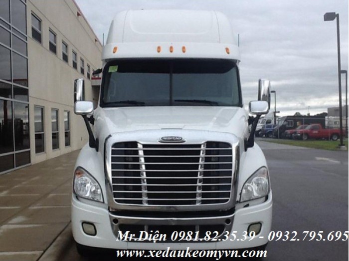 Xe đầu kéo Cascadia 2 giường 2013, thông tin về xe Freighliner cascadia 2013,xe đầu kéo mỹ 0 giường Freightliner