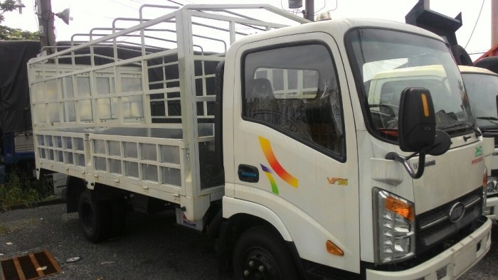Xe tải VT150 máy HyunDai nhập khẩu Hàn Quốc, Cabin rộng rãi, tầm nhìn xa.Tải 1t5 Dài 3m75!