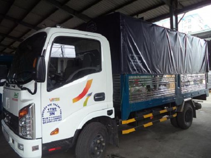 Xe tải VT150 máy HyunDai nhập khẩu Hàn Quốc, Cabin rộng rãi, tầm nhìn xa.Tải 1t5 Dài 3m75!