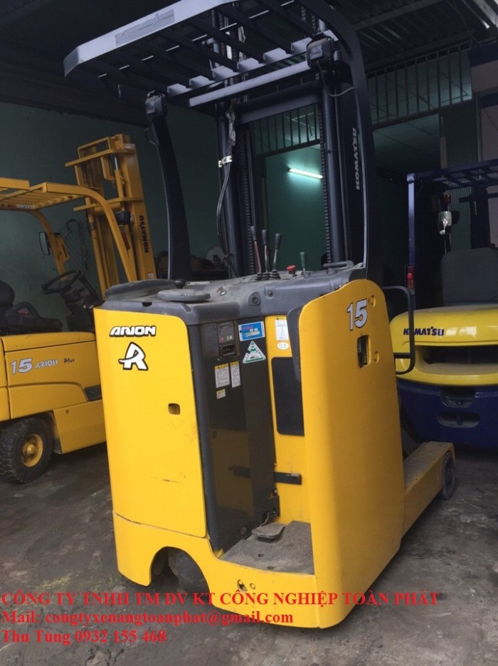 Cung cấp xe nâng điện 1,5 tấn giá rẻ
