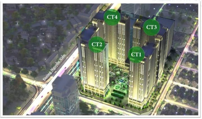 Eco green city bán cắt lỗ căn CT3 2907 bao phí sang tên.