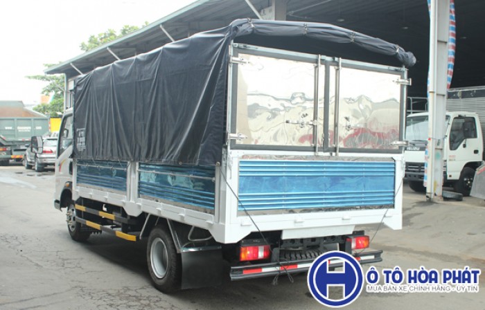 Xe tải Cửu Long 8t4 cabin Howo Mui Bạt, công nghệ ISUZU
