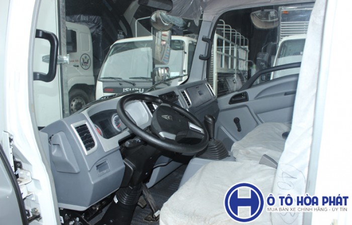 Xe tải Cửu Long 8t4 cabin Howo Mui Bạt, công nghệ ISUZU
