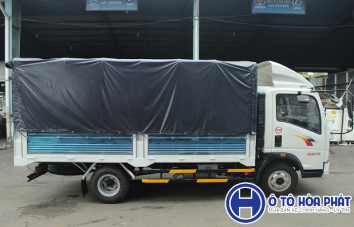 Xe tải Cửu Long 8t4 cabin Howo Mui Bạt, công nghệ ISUZU