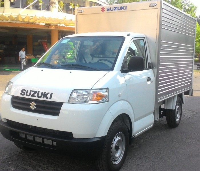Đại lí xe tải Suzuki pro 750kg thùng kín đời 2016 giá tốt-khuyến mãi thuế trước bạ