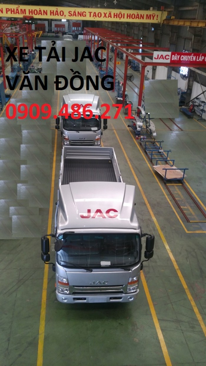 Xe tải jac 2t4 sài gòn giá tốt,động cơ mạnh mẽ,bảo hành 3 năm