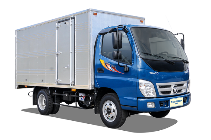 Xe tải Thaco Ollin345 tải trọng 2.4 tấn đi trong thành phố