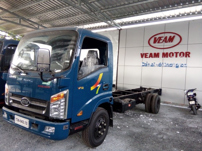 Xe Tải VEAM Máy HYUNDAI Nhập - Tải 1.9Tấn, Thùng dài 6.2M Chạy TP