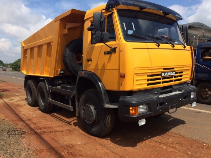 Bán xe ben 3 giò Kamaz 15 tấn tại Daknong | Kamaz 65115 (6x4) GA CƠ nhập khẩu [chuyên khai thác mỏ, san lấp...]