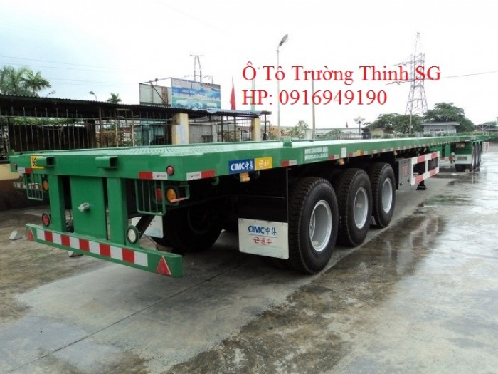 Mooc sàn Cimc thẩm quyến 3 trục 40' đời 2016
