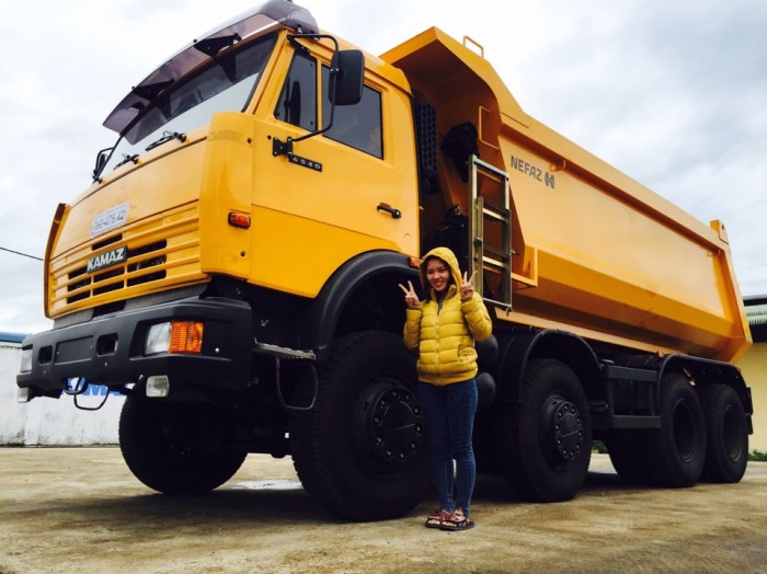 Xe ben Kamaz 6540 (8x4), Kamaz ben 4 giò, Kamaz 6540 ben mới 2016