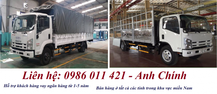 Bán xe tải Isuzu 8.2 tấn – Hỗ trợ mua trả góp