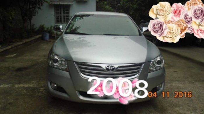 Cần bán Toyota Camry đời 2008, màu bạc , giá chỉ 750 triệu