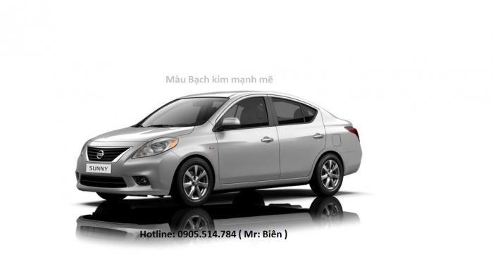 Bán Nissan SUNNY 1.5L, xe mới 100%.màu trắng. liên hệ trực tiếp để được hổ trợ tốt nhất