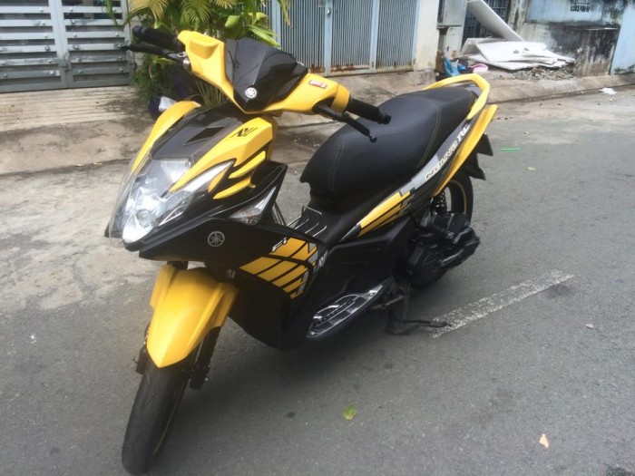 Yamaha Nouvo 5 RC màu vàng 2k14, zin từng con ốc