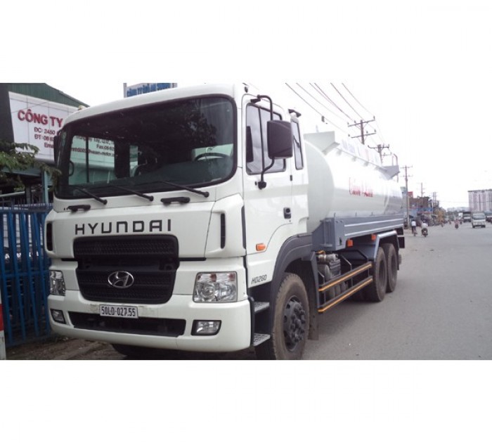 Đại lý HuynDai - Xe bồn Hyundai 18 khối chở xăng dầu HD260 giá rẻ.