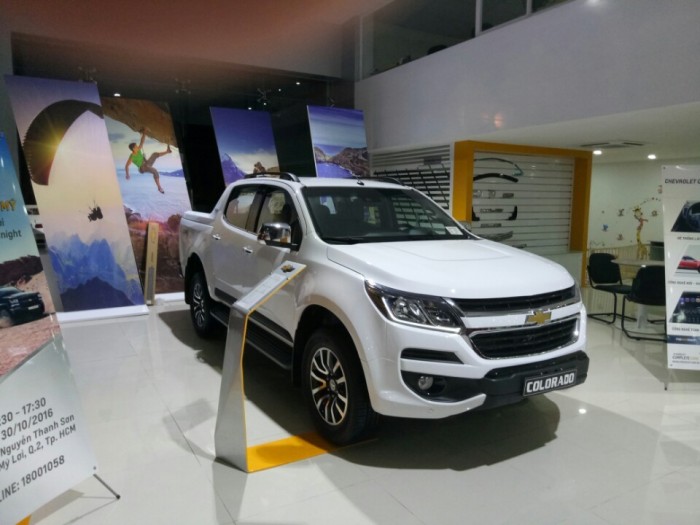 Chevrolet Colorado high country 2017 mới, mạnh mẽ ấn tượng, trả góp lên đến 90%