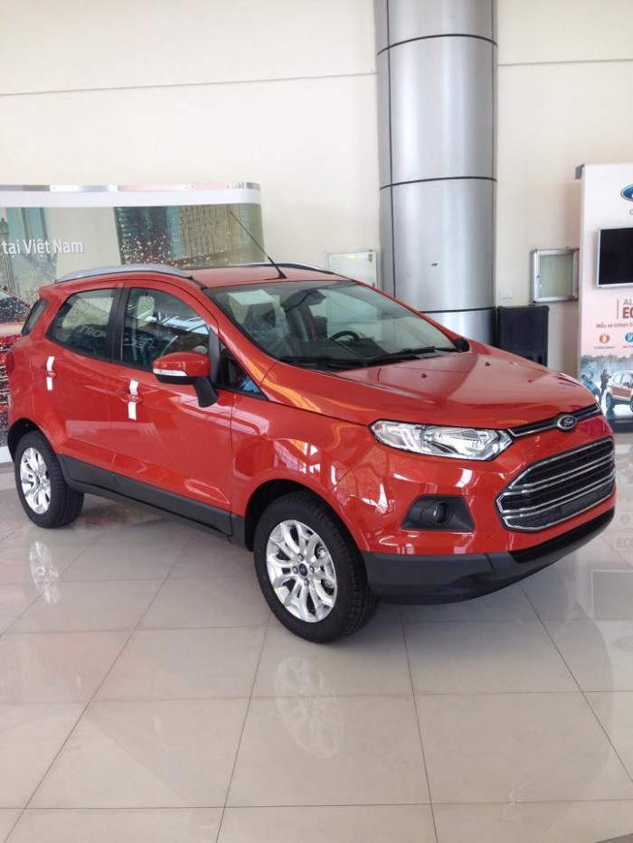 Bán Ford Ranger Ecosport Titanium đời 2016 màu Đỏ giá tốt hỗ trợ mọi thủ tục