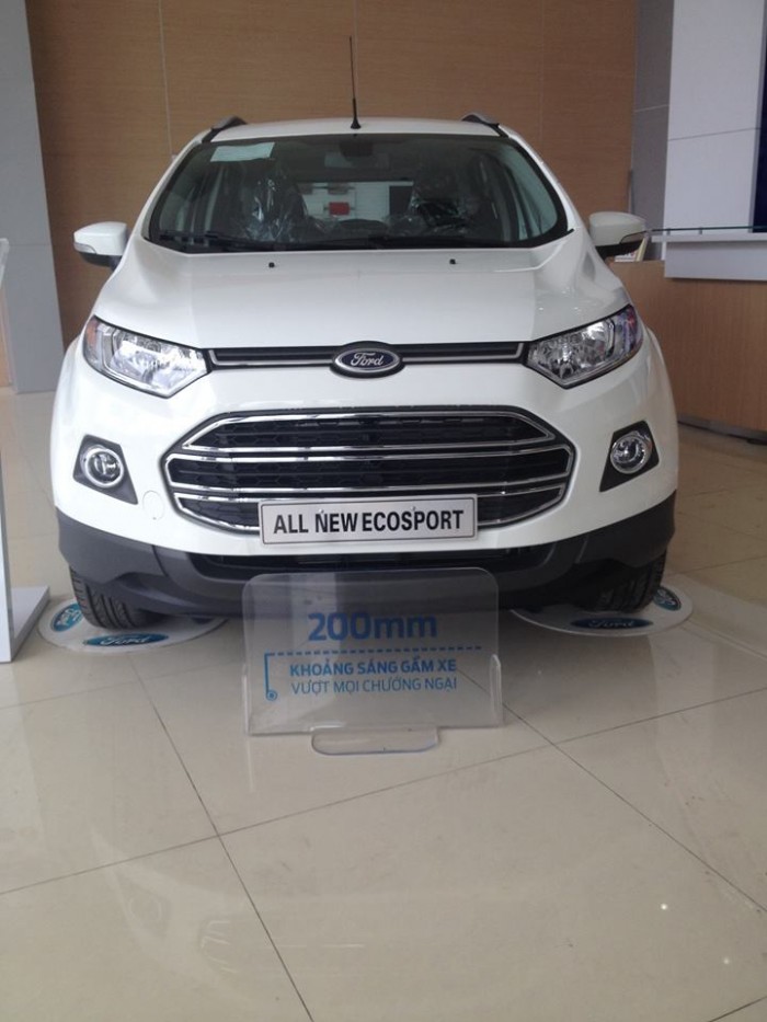 Bán Xe Ecosport Titanium Màu Trắng giá tốt, xe giao luôn xe đời 2016