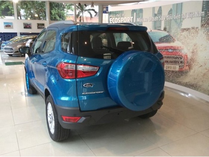 Ford Ecosport Titanium màu Xanh Ngọc giá tốt, giao luôn có đủ màu cho khách chọn lựa.