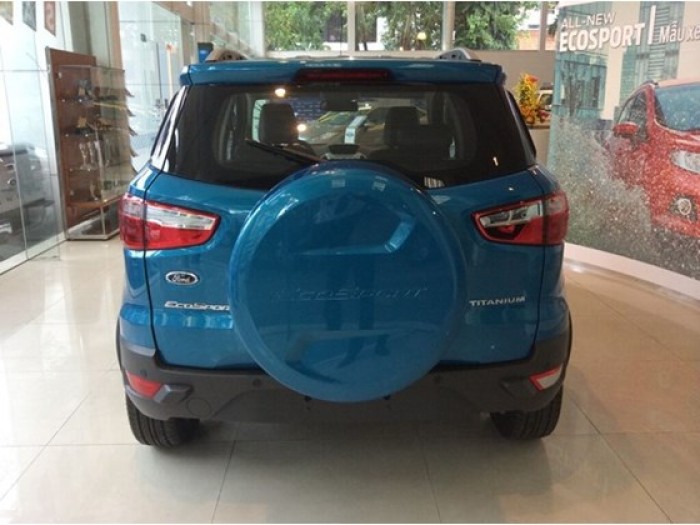 Ford Ecosport Titanium màu Xanh Ngọc giá tốt, giao luôn có đủ màu cho khách chọn lựa.