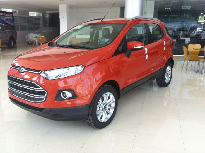 Bán Ford Ecosport Titanium màu Cam mới đời 2016 giá tốt, Giao xe tận nhà