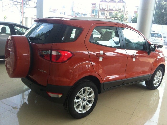 Bán Ford Ecosport Titanium màu Cam mới đời 2016 giá tốt, Giao xe tận nhà