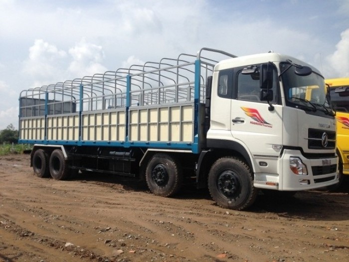 Khuyến mãi lớn khi mua xe tải DongFeng L315( 4 chân 4 giò) 2 cầu 2 dí 17.9 Tấn xe mới
