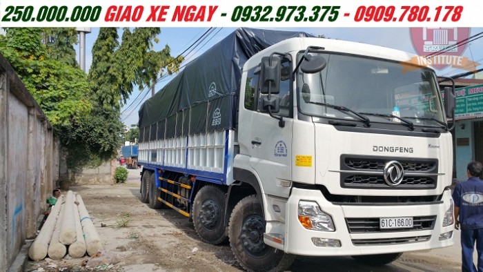 Bán xe dongfeng 4 chân 18 tấn nhập khẩu nguyên con trả góp giá rẻ