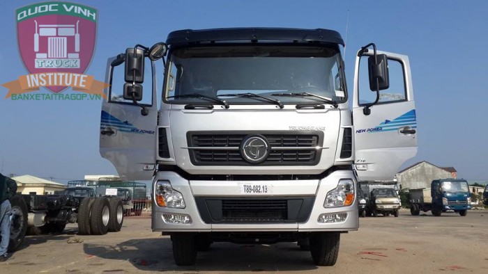 Bán xe dongfeng 4 chân trường giang 19 tấn thùng mui bạt trả góp giá rẻ