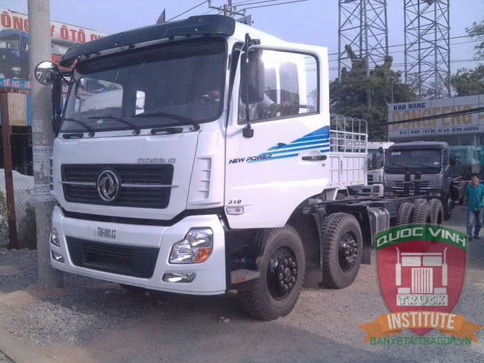 Bán xe dongfeng 4 chân trường giang 19 tấn thùng mui bạt trả góp giá rẻ