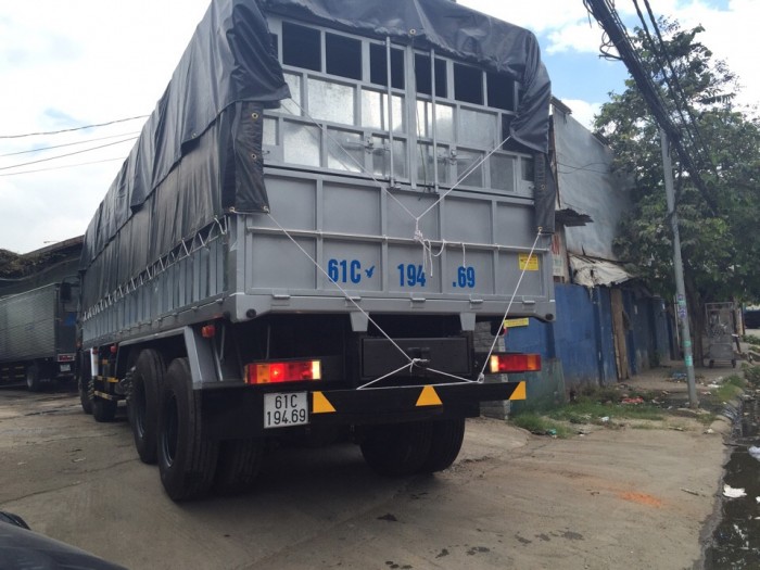 Bán xe tải dongfeng 5 chân 25 tấn trường giang hỗ trợ trả góp giá tốt nhất